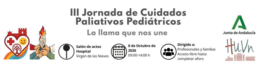 III Jornada de Cuidados Paliativos Pediátricos del HUVN